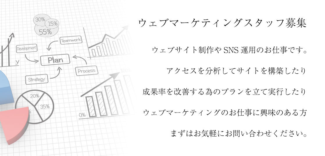 ウェブマーケティング スタッフ 求人情報 株式会社tgm 宮城県仙台市にある 人とモノ を情報でつなぐ会社 日本全国へ